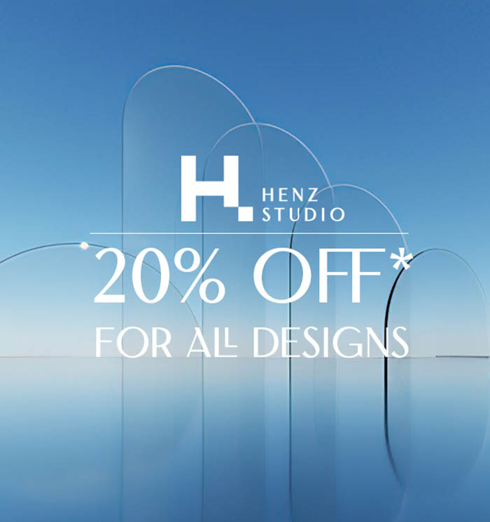20 percent off for all designs